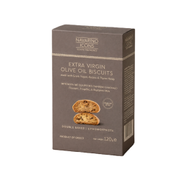 Navarino Icons Extra Virgin Olive Oil Biscuits made with Greek yoghurt, Raisins and Thyme Honey, 120g