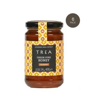 TREA Greek Pine Honey - 6 pieces 