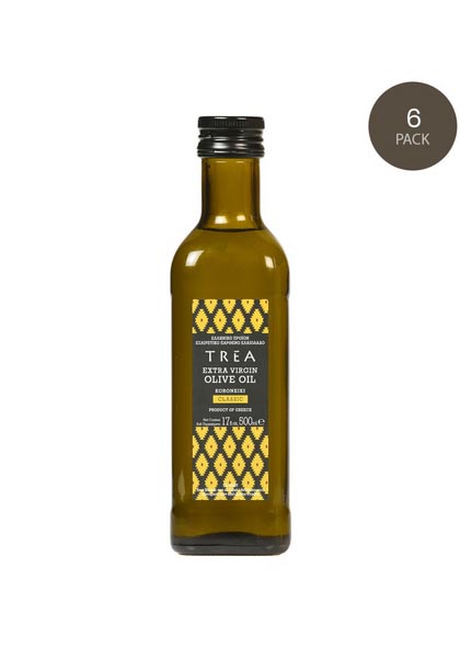 TREA Extra Virgin Olive Oil Koroneiki - 6 pieces