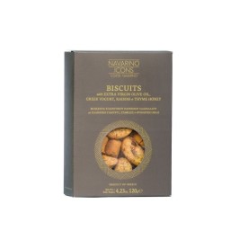 Navarino Icons Biscuits with EVOO, Yoghurt, Raisins and Thyme Honey, 120g