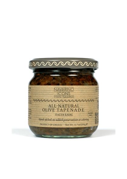 Navarino Icons Olive Tapenade, 190g of 6 pieces