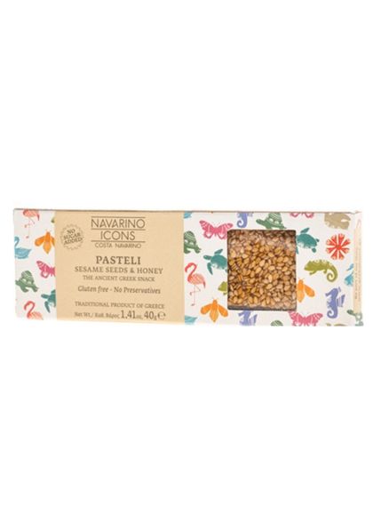 Navarino Icons Pasteli / Sesame Seed Bar 40g