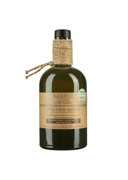 Navarino Icons Extra Virgin Olive Oil, 500ml in glass bottle of 6 pieces