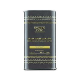 Navarino Icons Extra Virgin Olive Oil in metal tin, 1000ml