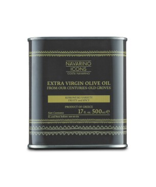 Navarino Icons Extra Virgin Olive Oil, 500ml tin