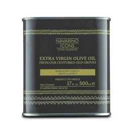 Navarino Icons Extra Virgin Olive Oil, 500ml in metal tin