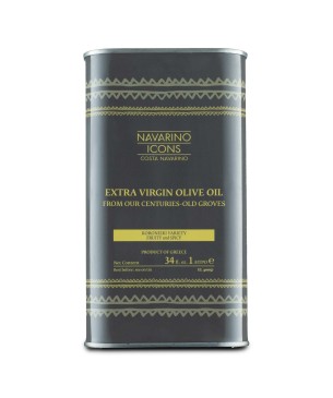 Navarino Icons Extra Virgin Olive Oil, 1000ml tin
